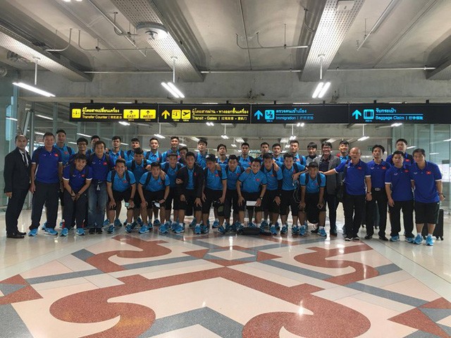 U23 Việt Nam tới Thái Lan, sẵn sàng nhập trận