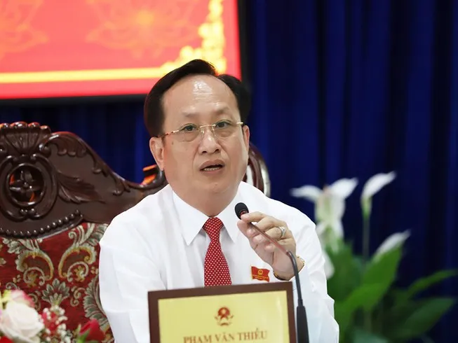 Chủ tịch UBND tỉnh Bạc Liêu Phạm Văn Thiều
