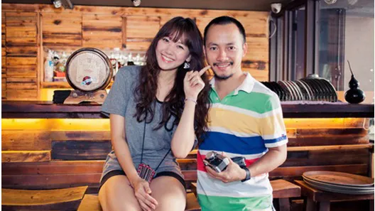 Hari Won và Tiến Đạt từng là cặp đôi đẹp nhất nhì showbiz Việt. Ảnh: Internet.