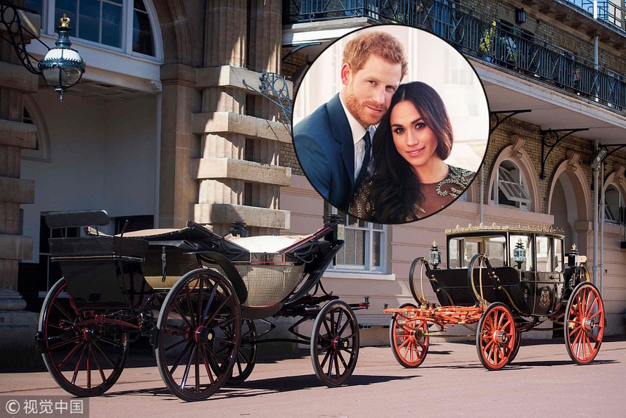 Ngắm xe ngựa cổ rước Meghan Markle - Hoàng tử Anh tới lễ đường