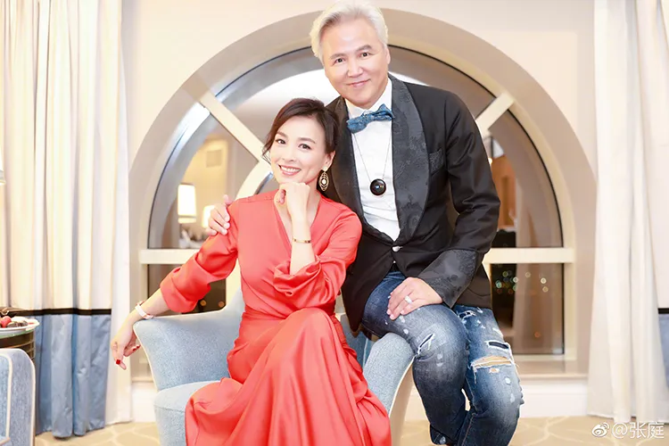 Vợ chồng Trương Đình. Ảnh: Sohu.