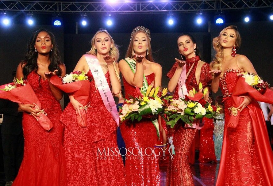 Top 5 Miss Eco International 2020.