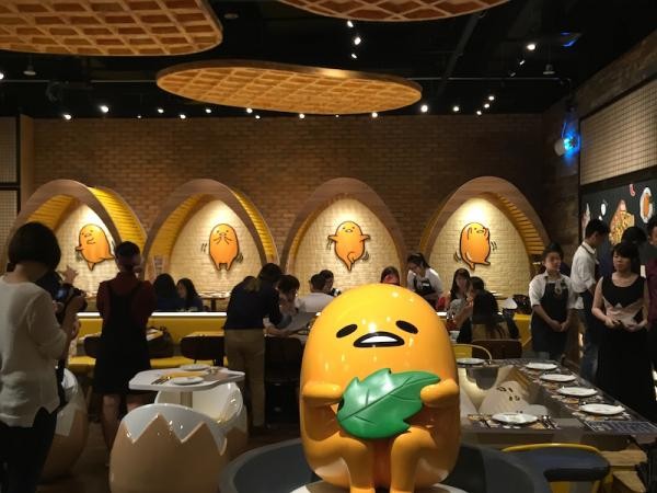 Giới trẻ Thái Lan sắp đón chuỗi cửa hàng ăn uống phong cách Kawaii của Nhật: Gudetama Cafe