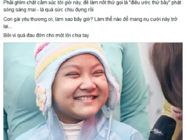 Bé gái bị ung thư mơ ước làm tiếp viên hàng không trong "Điều ước thứ 7" vừa qua đời