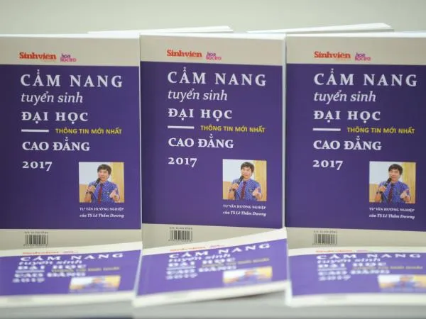 Cẩm nang tuyển sinh Đại học - Cao đẳng 2017 đã chính thức được phát hành!