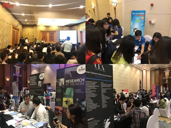 Teen Hà Nội hào hứng tham gia Ngày hội Giáo dục Đại học Quốc tế 2017
