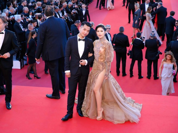 Ngọc Thanh Tâm, Phạm Hồng Phước gặp gỡ dàn sao Hollywood trên thảm đỏ Cannes