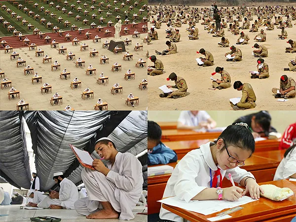 Chùm ảnh chứng minh bạn sẽ không thoát khỏi “kiếp” làm bài kiểm tra dù ở bất kỳ đâu