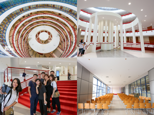 Choáng với "giảng đường thế kỷ" hiện đại nhất Việt Nam của sinh viên Kinh tế Quốc dân
