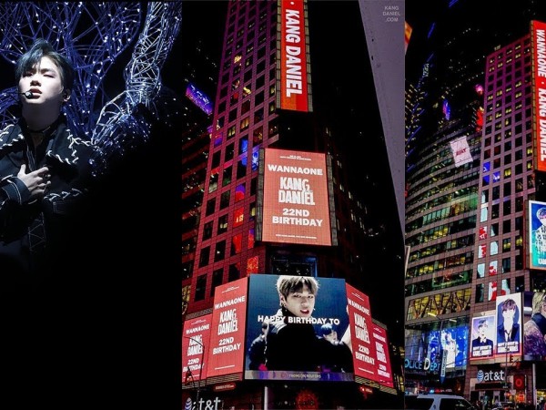 Muốn đăng lời chúc mừng sinh nhật Kang Daniel (Wanna One) trên Time Square, tốn bao tiền?