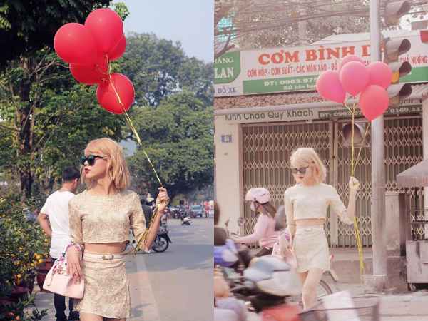Cả thế giới ra đây mà xem, "Taylor Swift" đã sang tận Việt Nam để dạo phố đón Tết rồi kìa!