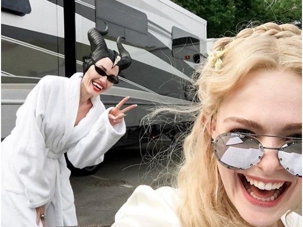 Angelina Jolie và Elle Fanning "nhá hàng" cho "Maleficent" phần 2