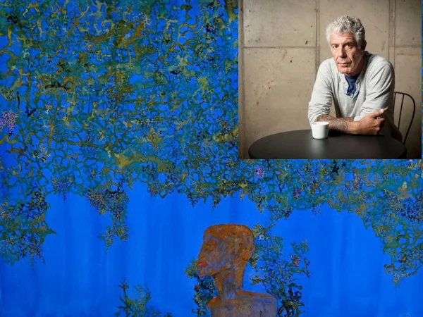 Trước khi tự sát, đầu bếp Anthony Bourdain đã mua bức tranh “Bầu trời sụp đổ”