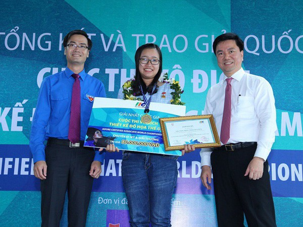 Nữ sinh đại diện cho Việt Nam tranh tài Vô địch Thiết kế Đồ họa Thế giới