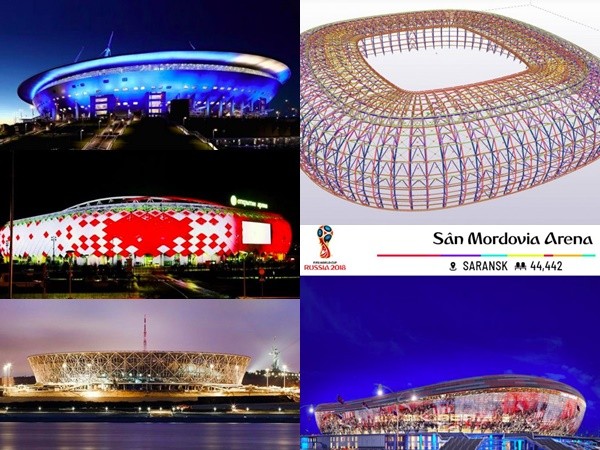 Bí quyết giúp Nga xây dựng được những sân vận động World Cup 2018 hoành tráng và mãn nhãn