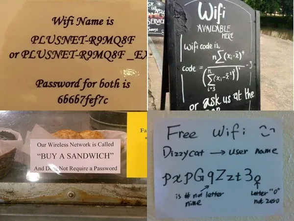 Loạt mật khẩu Wi-Fi mà đọc xong là bạn chỉ muốn bật 3G lên dùng luôn cho nhanh