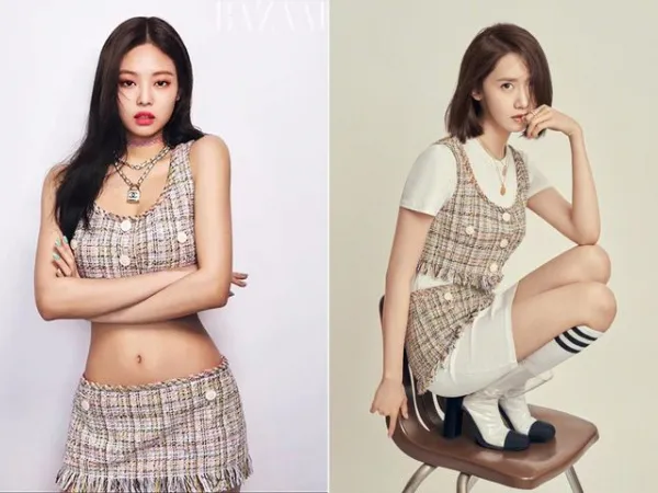 Những pha đụng hàng "nóng bỏng" của loạt mỹ nhân Kpop