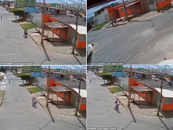 Brazil: Hình ảnh “cô gái dùng võ đánh đuổi tên cướp có súng” khiến dân mạng thán phục