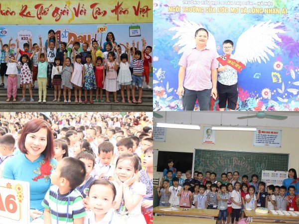 Hà Nội: "Ngày đầu tiên đi học" của các bạn nhỏ khối 1 trường Tiểu học Đoàn Thị Điểm