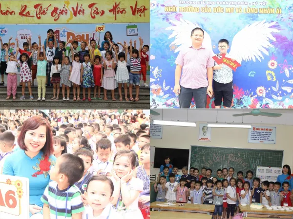Hà Nội: "Ngày đầu tiên đi học" của các bạn nhỏ khối 1 trường Tiểu học Đoàn Thị Điểm