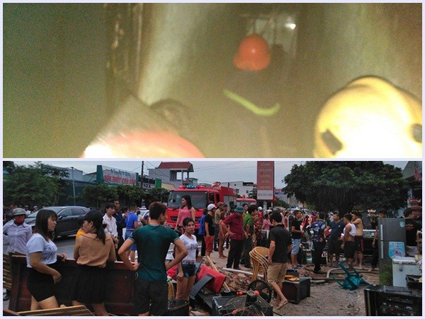 Quảng Ninh: 5 quán karaoke bị thiêu rụi trong một vụ cháy