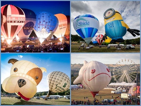 Choáng ngợp trước lễ hội khinh khí cầu lớn nhất châu Âu