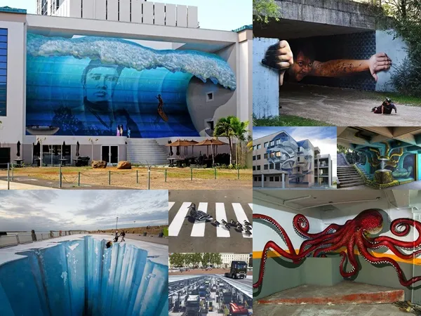 Những tác phẩm nghệ thuật đường phố khiến ai cũng muốn ra đường