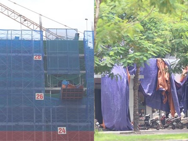 Hà Nội: Toà nhà đang xây bị đứt cáp cẩu, nhiều người bị thương