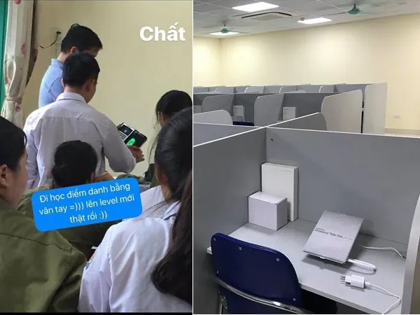 Trường học người ta: Đi học điểm danh bằng vân tay, thi hết môn mỗi người dùng một máy tính bảng