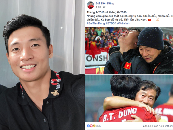 Trung vệ Bùi Tiến Dũng chia sẻ điều gì sau trận thua Olympic Hàn Quốc vòng Bán kết ASIAD?