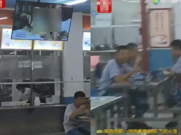 Căng tin trường học khiến sinh viên sốc nặng khi chiếu "phim nhạy cảm" trong giờ ăn trưa