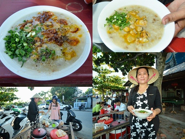 "Cháo nghêu cô Gió" - món ăn xế chiều thơm ngọt khi đến Đà Nẵng