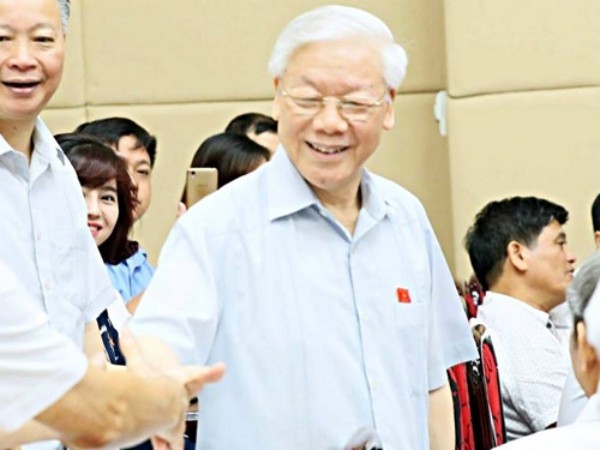 Giới thiệu Tổng bí thư Nguyễn Phú Trọng để Quốc hội bầu Chủ tịch nước