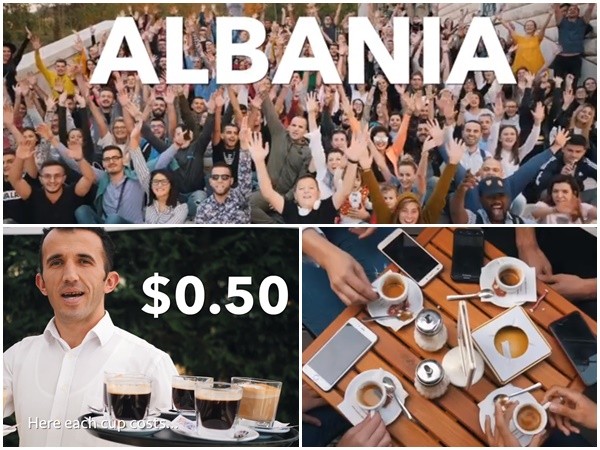 Chào mừng bạn đến với Albania - nơi có "thủ đô cà phê" mặc dù không sản xuất ra... cà phê