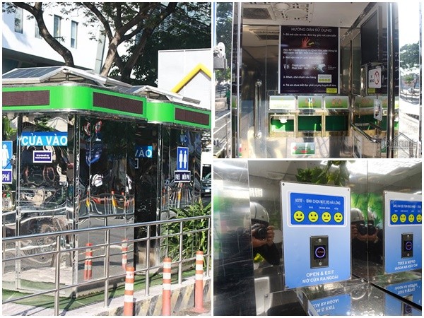Nhà vệ sinh công cộng cảm ứng, chống trộm "xịn" hơn 5 sao giữa lòng Sài Gòn