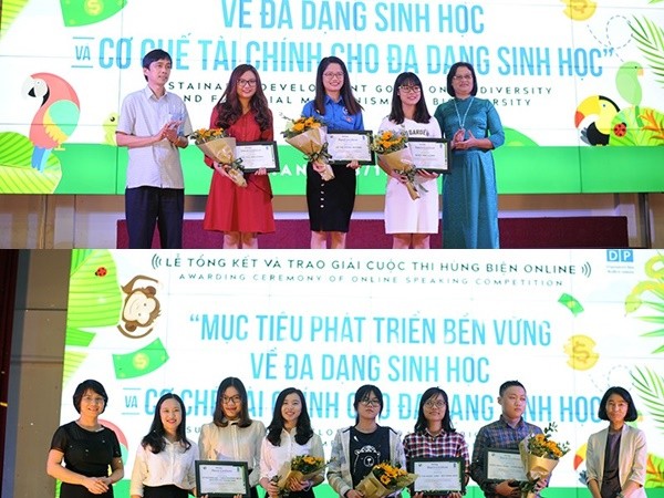 Trao giải cuộc thi "Hùng biện Online”: Nữ sinh viên giành chiến thắng áp đảo