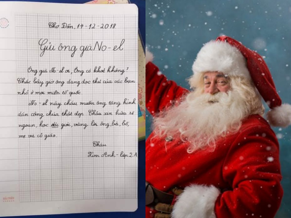 Từ bức thư gửi ông già Noel của bạn nhỏ lớp 2, dân mạng nhớ lại "tuổi thơ dữ dội"