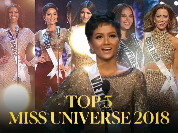 H'Hen Niê làm nên lịch sử khi lọt Top 5 chung cuộc Miss Universe 2018