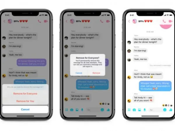 Facebook Messenger đã cập nhật tính năng "unsend": Nhanh tay thu hồi tin nhắn trong 10 phút!
