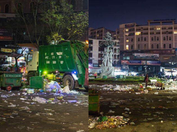 Khủng khiếp: Rác ngập tràn các con đường ở Đà Lạt sau 5 ngày Tết?
