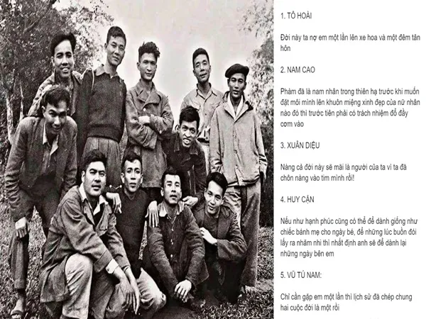 Mượn thơ tỏ tình cùng dàn "soái ca" của văn học Việt Nam