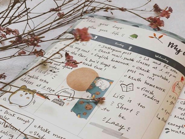 Học tập hiệu quả và đỡ buồn ngủ hơn với sổ tay bullet journal chất lừ, bạn biết chưa?