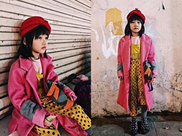 Cô bé vô gia cư tự phối đồ từ quần áo cũ vứt đi, nuôi ước mơ trở thành người mẫu
