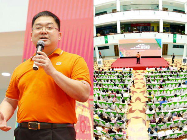 Chủ tịch FPT Software Hoàng Nam Tiến chia sẻ cách giúp teen trở thành "công dân toàn cầu"