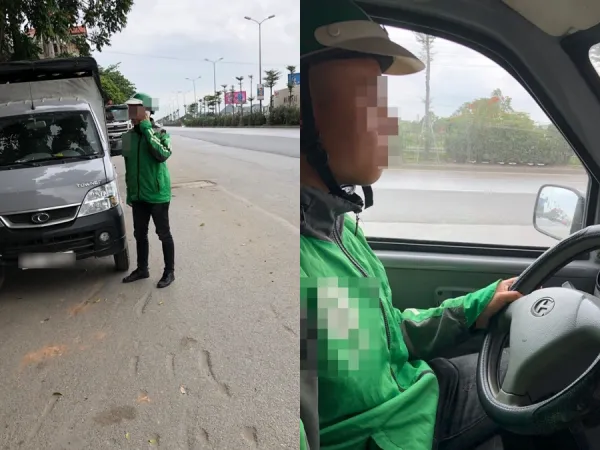 Câu chuyện "lộc lá" ngày nắng nóng: Đặt xe máy đi làm nhưng được ngay ô tô đến đón