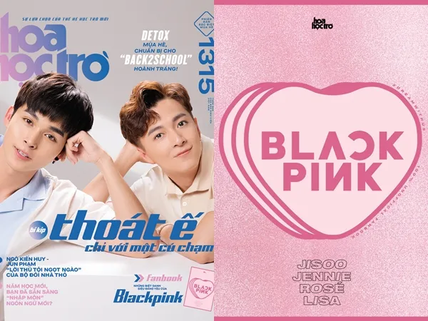Rinh Hoa Học Trò 1315, nhận ngay fanbook BLACK PINK: Bộ đôi hứng khởi trước thềm năm học mới