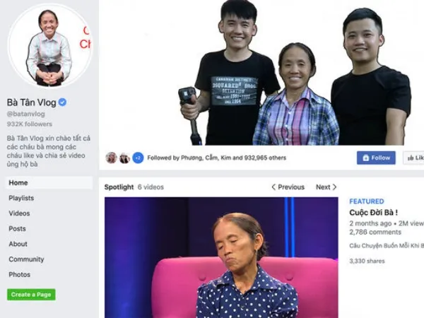 Xuất hiện nhiều tài khoản Facebook giả mạo Bà Tân Vlog để bán hàng online