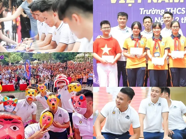 Đồng hành cùng "Strong Vietnam", Quang Hải, Văn Quyết... truyền cảm hứng cho tween Việt Nam - Angieri