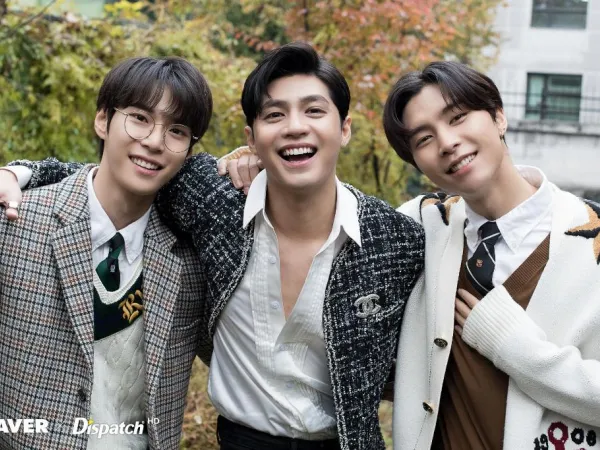 Noo Phước Thịnh sánh vai cùng hai thành viên NCT dưới ống kính của nhiếp ảnh gia Dispatch