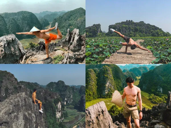 "Ngất ngây" với dàn trai đẹp check-in ở địa điểm "sống ảo" hot nhất miền Bắc